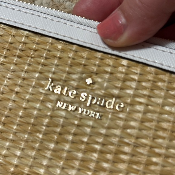 Kate Spade Straw Clutch - Picture 2 of 5